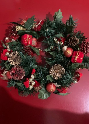 Couronne déco noël, marque: sans marque, état: Très bon état, 9,50 €, 10,68 € Protection acheteurs incluse