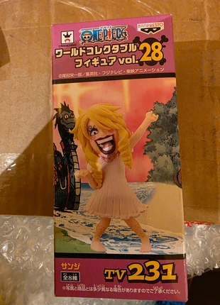 Wcf One Piece - vol. 28 Sanji female, merk: Banpresto, staat: Nieuw zonder prijskaartje, maat: Prematuur, tot 44 cm, € 18,00, € 19,60 inclusief Kopersbescherming