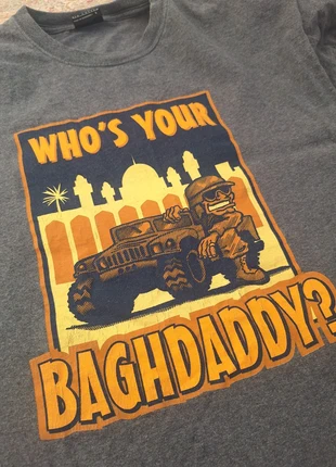 Who's your Baghdaddy Shirt, marca: Baghdaddy, estado: Muito bom, tamanho: L, €35.00, €37.45 inclui Proteção do Comprador