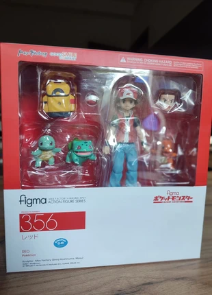 Action figure Figma 356 Red Pokemon, marque: Good Smile Company, état: Neuf sans étiquette, 400,00 €, 420,70 € Protection acheteurs incluse
