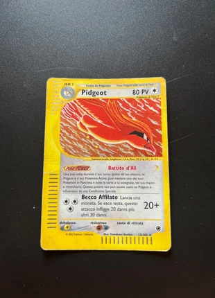 Pidgeot holo 23/165 (set expedition) ITA. Light Played-Good, marque: Pokémon, état: Très bon état, 16,00 €, 17,50 € Protection acheteurs incluse