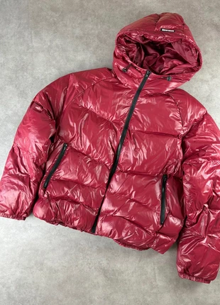 Doudoune oversize puffer Y2K rouge brillante, matelassée  - 2000's, marque: Vintage Dressing, état: Très bon état, taille: XL, 70,00 €, 74,20 € Protection acheteurs (Pro) incluse