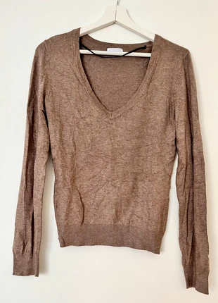Pull col V • Marron • Vero Moda taille 38/M, marque: Vero Moda, état: Très bon état, taille: M / 38 / 10, 6,00 €, 7,00 € Protection acheteurs incluse