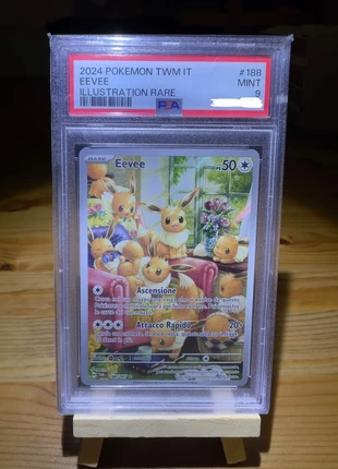 Eevee crepuscolo mascherato psa9, marke: Pokémon, zustand: Neu, mit Etikett, 85,00 €, 89,95 € inklusive Vinted-Käuferschutz
