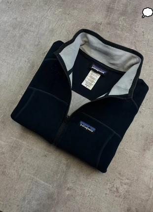 Veste en Polaire Sherpa patagonia unies noir marine logo brodé taille M femme | CLA020, marque: Patagonia, état: Très bon état, taille: M / 38 / 10, 64,90 €, 68,85 € Protection acheteurs incluse