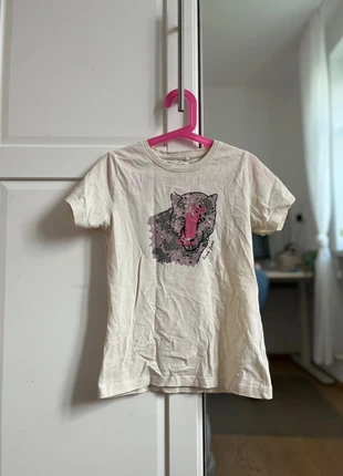 Glamour Shirt Leoprint, marke: Name It, zustand: Sehr gut, größe: 10 Jahre / 140, 7,00 €, 8,05 € inklusive Vinted-Käuferschutz