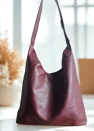 Sac à main cabas vintage Bordeaux, brand: Tendance, condition: Very good, €14.99, €16.44 includes Buyer Protection
