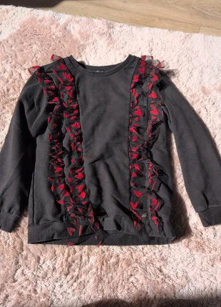 Felpa Original Marines cuori, brand: Original Marines, condizioni: Ottime, taglia: 9 anni / 134 cm, €4.00, €4.90 include la Protezione acquisti