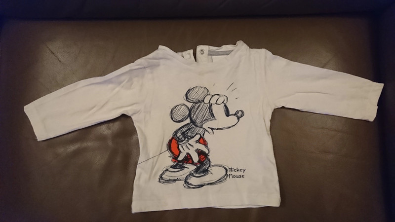 Tee shirt Mickey 6 mois  1