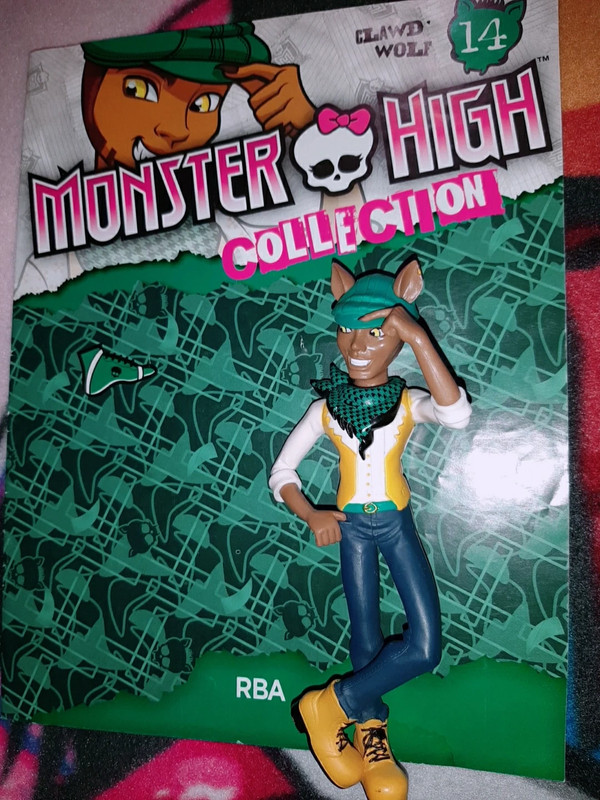 Monster High Collection 1 Clawdeen Wolf Figure RBA Figurine Mattel 2015 
