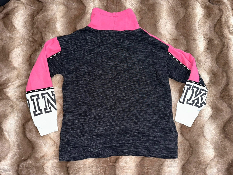 Victoria secret pink cowls neck sweatshirt 3