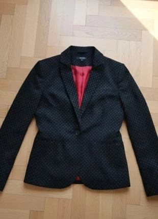 Veste blazer Burton Taille 38 Noir Toucher Velours Petits Pois Gris – Comme neuve, marca: Burton, estado: Muy bueno, tamaño: M / 38 / 10, 8,00 €, 9,10 € Protección al comprador incluida