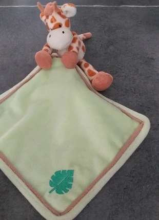 Doudou mouchoir girafe, merk: toodo, staat: Heel goed, maat: 1-3 maanden / 56 cm, € 3,00, € 3,85 inclusief Kopersbescherming