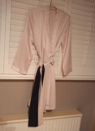 Pale pink satin wrap, brand: Darjeeling, condition: New without tags, size: L / UK 16-18, £10.00, £11.20 includes Buyer Protection