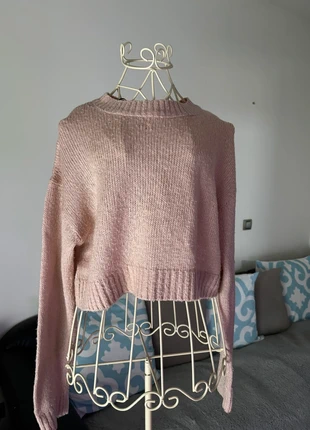 Petit pull rose pâle – H&M Divided – Taille XS, marca: H&M Divided, estado: Bueno, tamaño: XS / 34 / 6, 3,00 €, 3,85 € Protección al comprador incluida