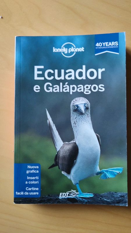 Ecuador e Galapagos guida lonely planet