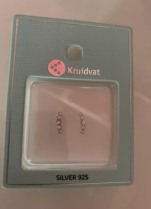 Oorbellen zilver, marca: Kruidvat, estado: Novo com etiquetas, €5.00, €5.95 inclui Proteção do Comprador