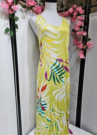 Vestido Largo ~St. Bernard~ Tropical  T~M, brand: St. Bernard, condizioni: Ottime, taglia: M / IT 42 / EU 38, €10.00, €11.20 include la Protezione acquisti