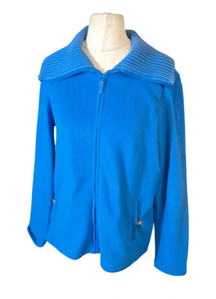 Lands’ End Blue Fleece Zip-Up Jumper – Size 10/12, brand: Lands' End, condition: Good, size: S / UK 8-10, £3.00, £3.85 includes Buyer Protection Pro