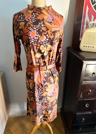 Robe vintage années 70 fleurs, brand: Vintage Dressing, condizioni: Ottime, taglia: M / IT 42 / EU 38, €12.00, €13.30 include la Protezione acquisti