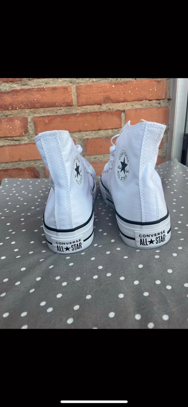 Converse botas blancas Vinted