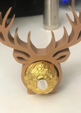 Renna porta cioccolattini, marca: NO LABEL, estado: Como novo, €3.00, €3.85 inclui Proteção do Comprador