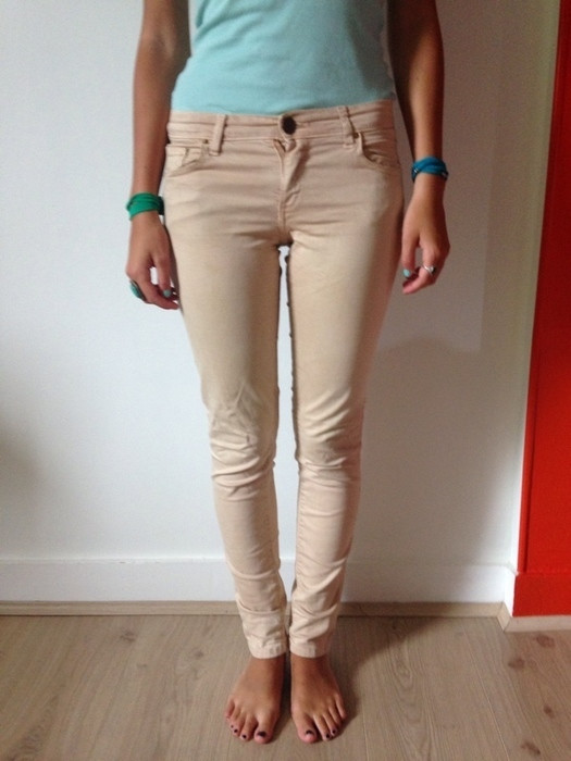 Pantalon beige Zara 2