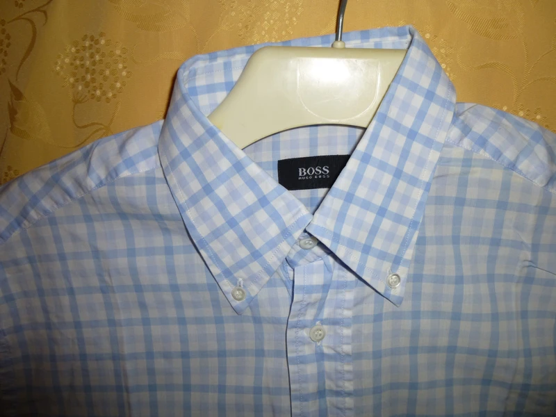 chemise manche courte bleu ciel hugo BOSS taille 41 - photo numéro 3