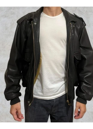 Blouson en cuir - L - Bon état, staat: Goed, maat: L, € 80,00, € 84,70 inclusief Kopersbescherming