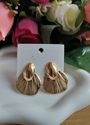 Boucles d’oreilles dorées modernes – Neuf, marque: Ma box bijoux, état: Neuf avec étiquette, 5,00 €, 5,95 € Protection acheteurs incluse