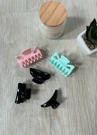 Bundel van 5 haarspelden – mix van pastel & zwart mini’s, estado: Nuevo sin etiquetas, 3,99 €, 4,89 € Protección al comprador incluida