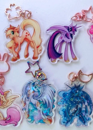 Llaveros acrílicos my little pony, marque: Local, état: Neuf sans étiquette, 6,00 €, 7,00 € Protection acheteurs incluse