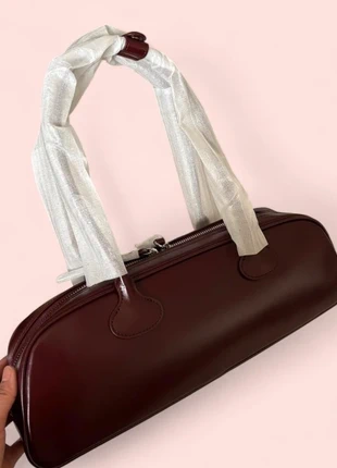Burgundy Leather bag, condition: New with tags, €50.00, €53.20 includes Buyer Protection