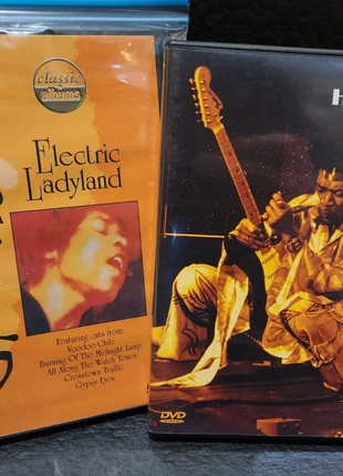 Jimi Hendrix Dvds Band of Gypsys Live at the Fillmore East plus Electric Ladyland, condition: New without tags, €15.00, €16.45 includes Buyer Protection