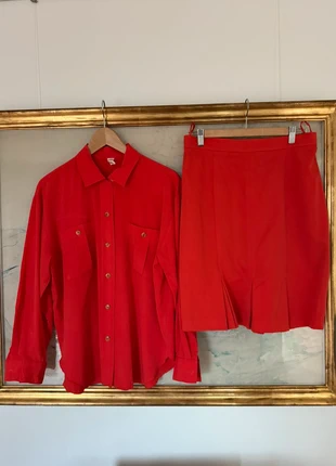 Meraviglioso set gonna e camicetta vintage M, brand: Costantin, condition: Very good, size: M / 38 / 10, €12.00, €13.30 includes Buyer Protection