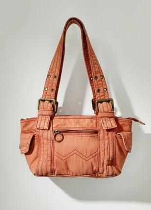 Borsa multitasche vintage stile cargo bag anni 2000', marque: David Jones, état: Très bon état, 15,00 €, 16,45 € Protection acheteurs incluse