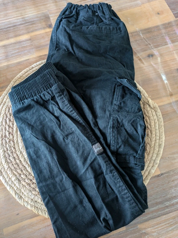 Pantalon cargo noir