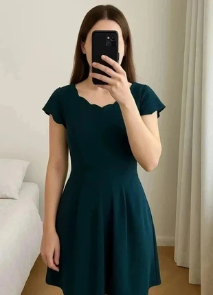 Robe bleu canard Anne Élisabeth – Taille 36, marque: Anne Elisabeth, état: Très bon état, taille: S / 36 / 8, 50,00 €, 53,20 € Protection acheteurs incluse