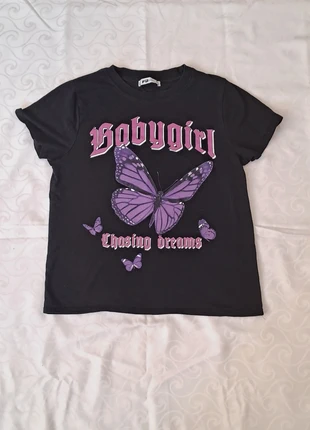 T-shirt graphique NewYorker, marque: New Yorker, état: Bon état, taille: XS / 34 / 6, 4,00 €, 4,90 € Protection acheteurs incluse