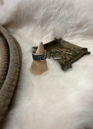 bague en argent et turquoise améridienne, brand: Moonshine, condition: New without tags, size: 17.7 mm Ø, €59.00, €62.65 includes Buyer Protection Pro