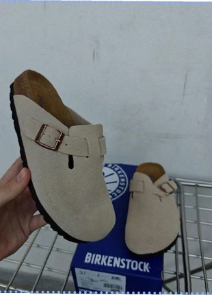 Birkenstock Boston BS Color : Sand | Size: 37, marca: Birkenstock, estado: Muito bom, tamanho: 37, €69.00, €73.15 inclui Proteção do Comprador