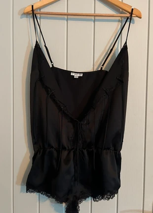Darjeeling Satin Teddy EU40 UK12 Black, brand: Darjeeling, condition: Very good, size: L / UK 16-18, £4.00, £4.90 includes Buyer Protection