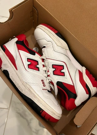 New Balance 550 rouge, marca: New Balance, estado: Muito bom, tamanho: 38.5, €20.00, €21.70 inclui Proteção do Comprador