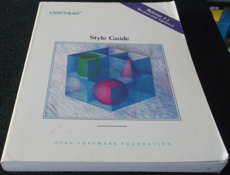 osf motif style guide release 1.1 Open Source Fondation Prentice Hall 1990 4