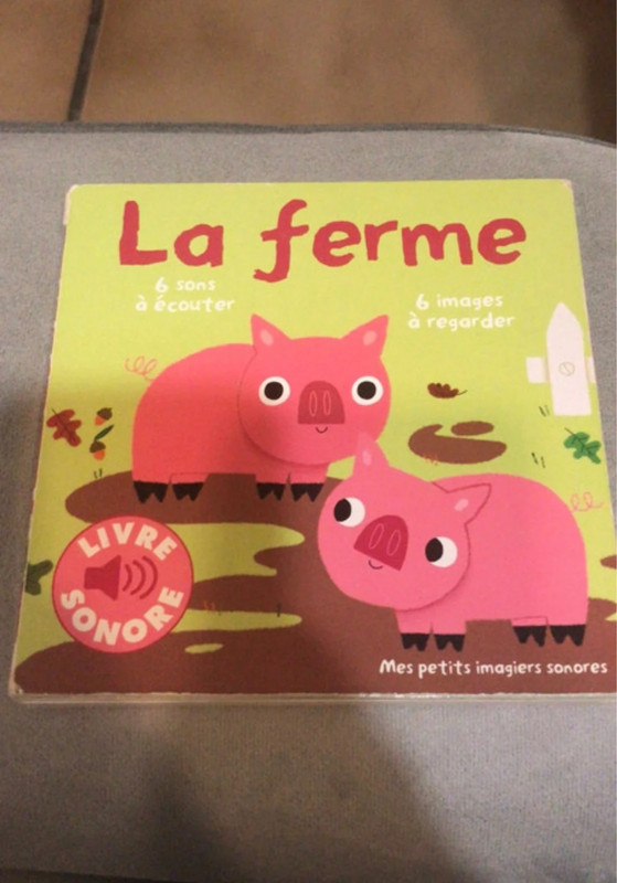 Livre sonore La ferme 1