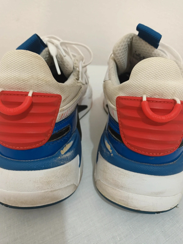 Puma RS X Running system men s white trainers