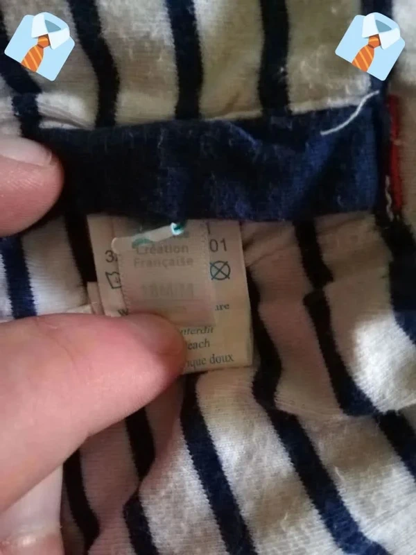 Veste Petit Marin pour Bébé - Style Nautique (18M, 80cm) - photo numéro 4