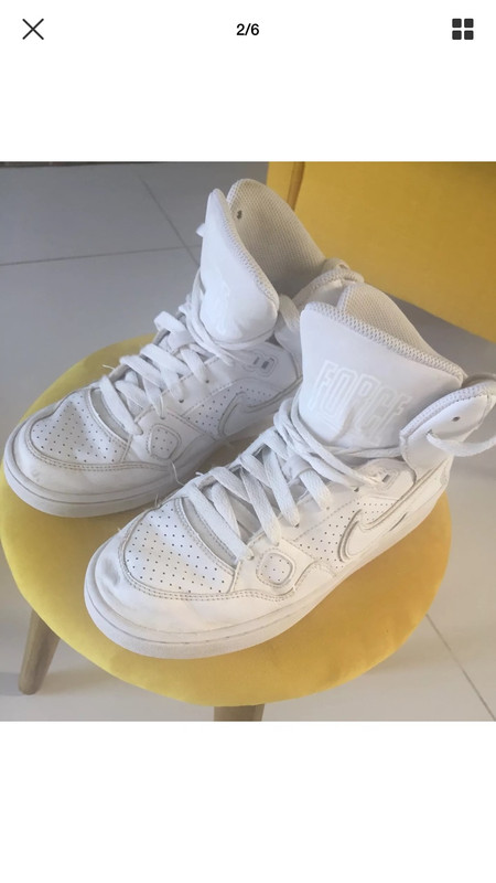 Nike Sportswear AF1 MID - Baskets montantes - white/blanc 