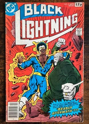 Black Lightning #8 - April 1978 - Thobias Wale key π DC Comics US VO, condition: Satisfactory, β¬4.90, β¬5.85 includes Buyer Protection Pro