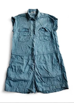 Combishort Mango Denim bleu – Taille M, brand: Mango, condition: Very good, size: M / 38 / 10, €5.00, €5.95 includes Buyer Protection Pro